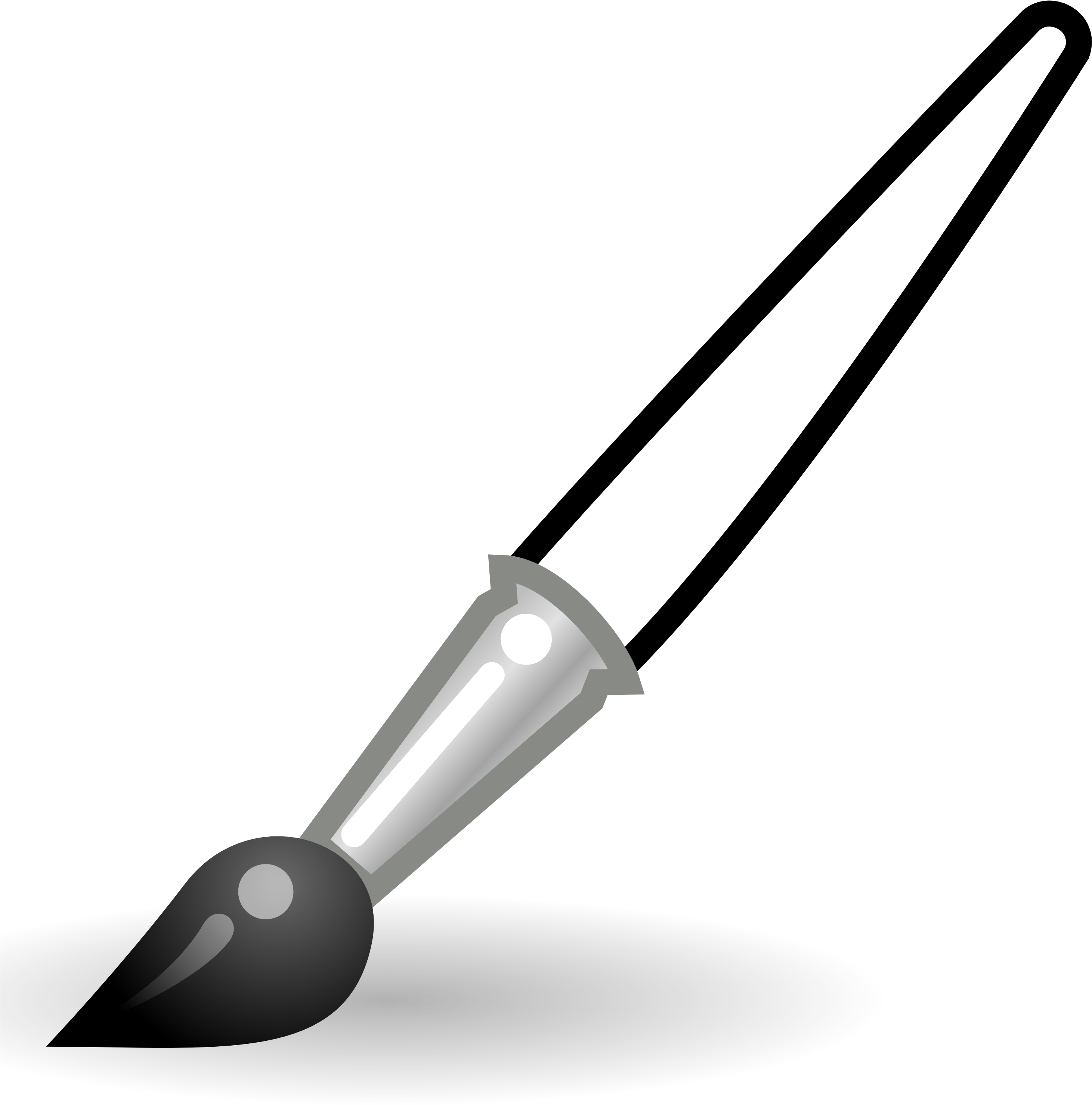 Paintbrush Artist Paint Brush Clip - Paint Brush Clip Art (3333x3333)