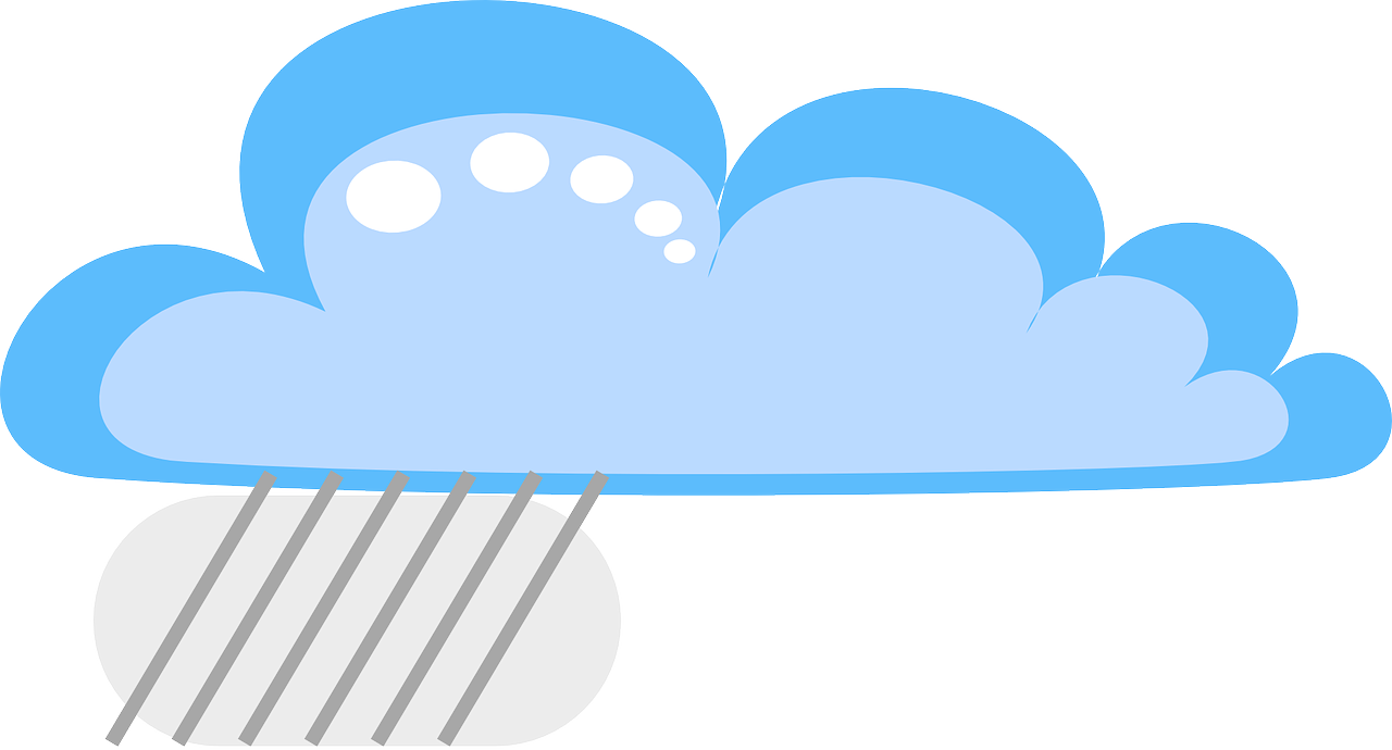 Drakoon Rain Cloud 3 Clipart By Jogdragoon Artist Cliparts - Cloud (1280x690)
