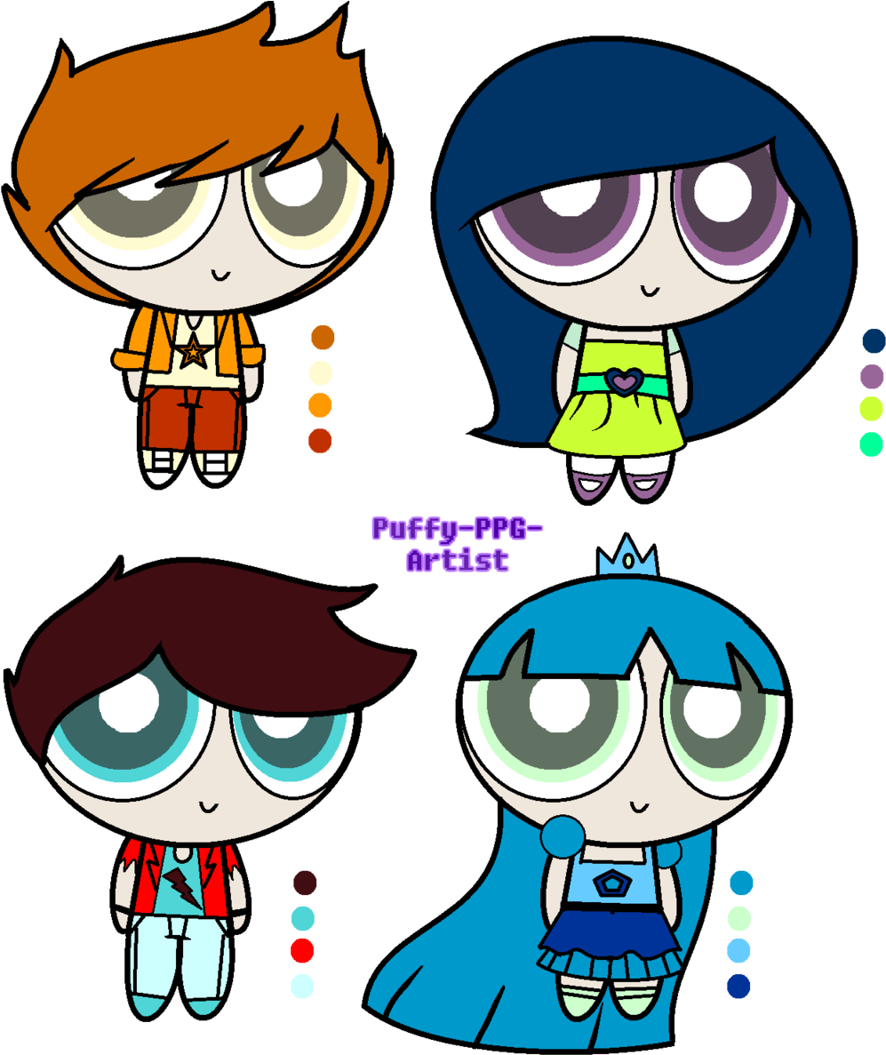 10 Points Palette Adopts By Puffy Ppg Artist - Artist (1024x1201)