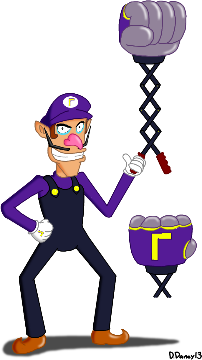 The Wawesome Punch By Dee-artist - Artist (716x1256)