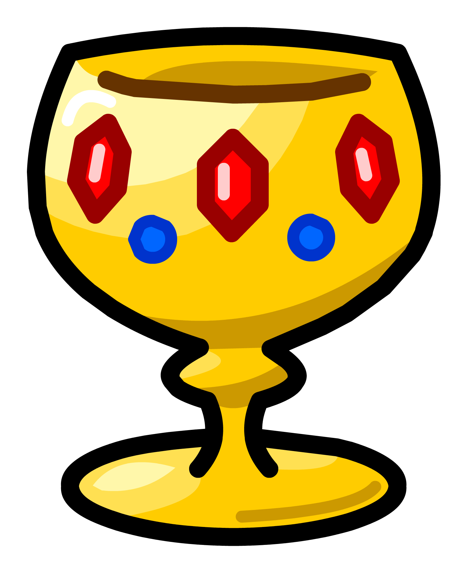 Goblet Pin - Club Penguin Pins (1564x1917)