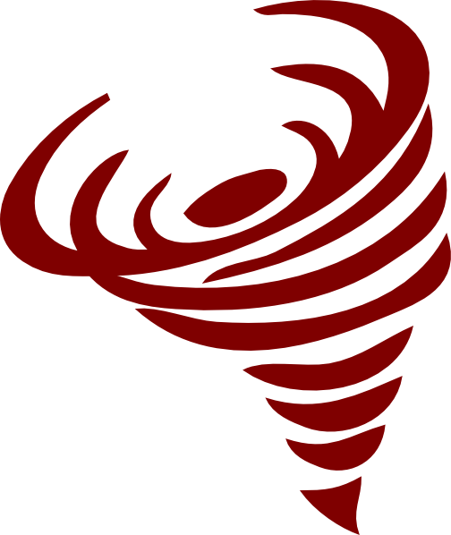 Free Cartoon Marching Clipart Image Free Clipart Tornado - Red Tornado Clip Art (504x598)