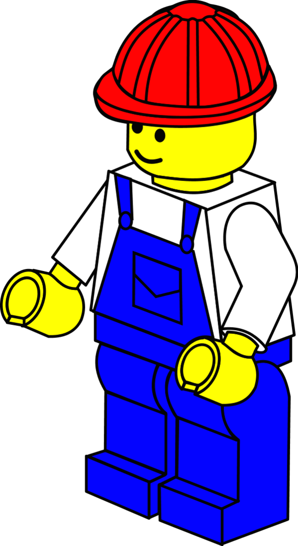 Lego Clipart (600x1098)