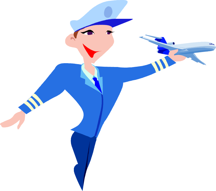 Png - - Pilot Clipart Gif (734x650)