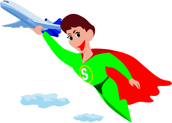 Png - - Lift Superhero Clipart (722x518)