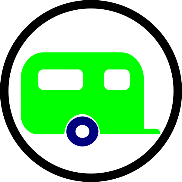 Camper Clipart Family Camping - Clip Art (600x600)