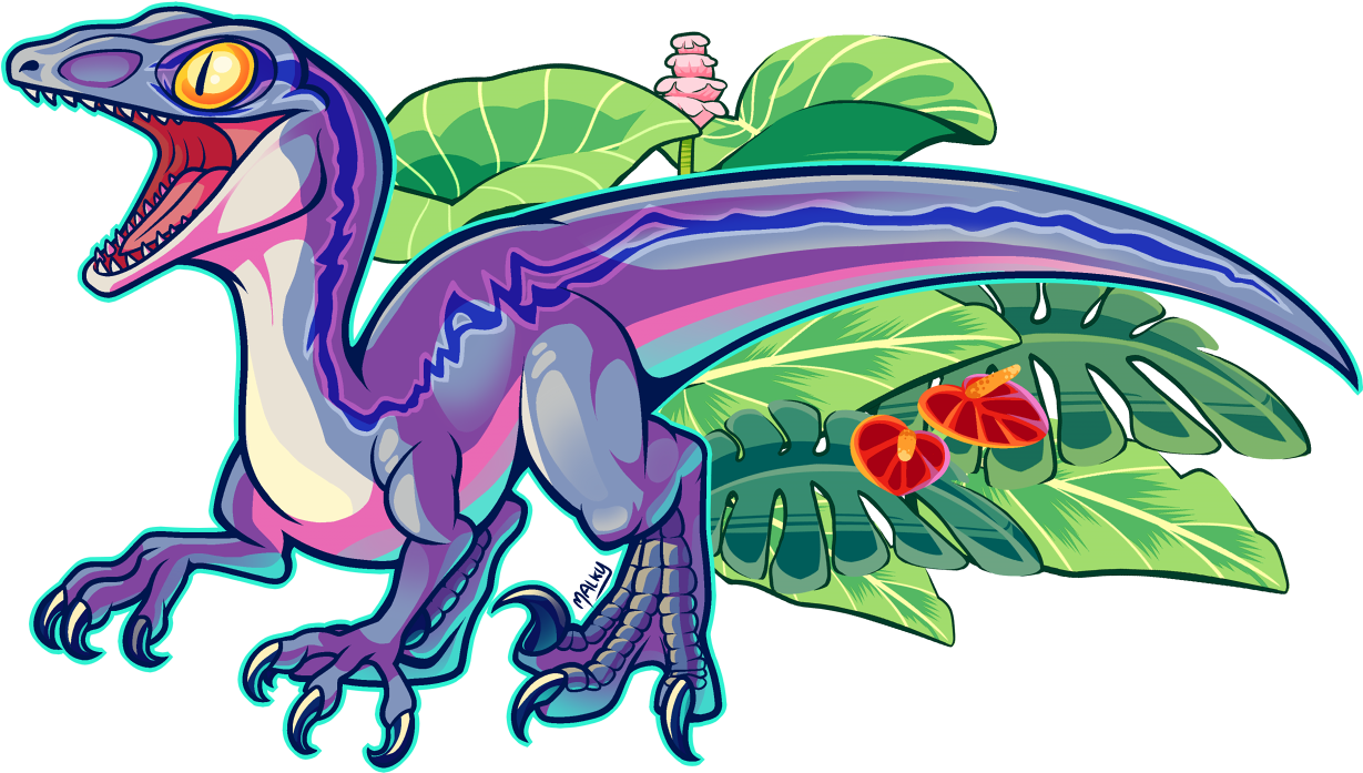 Cartoon Blue - Raptor Blue Delta Charlie Echo (1273x776)