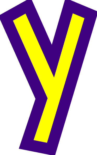 Y Letter Clip Art (372x594)