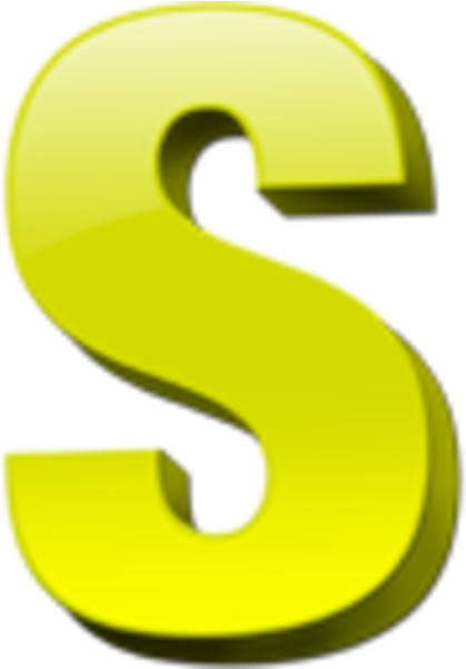 Letter S Icon 1 Image - Letter S Clipart (600x600)