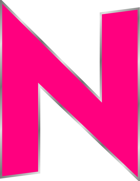 Letter N Clip Art - Letter N Transparent Background (462x596)