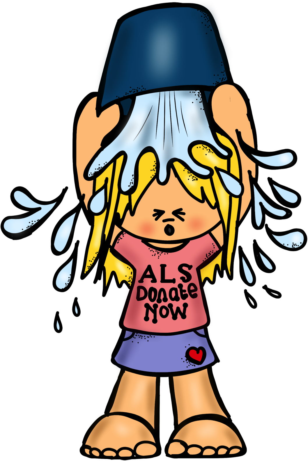 Challenge Clip Art - Ice Bucket Challenge Transparent (1080x1600)