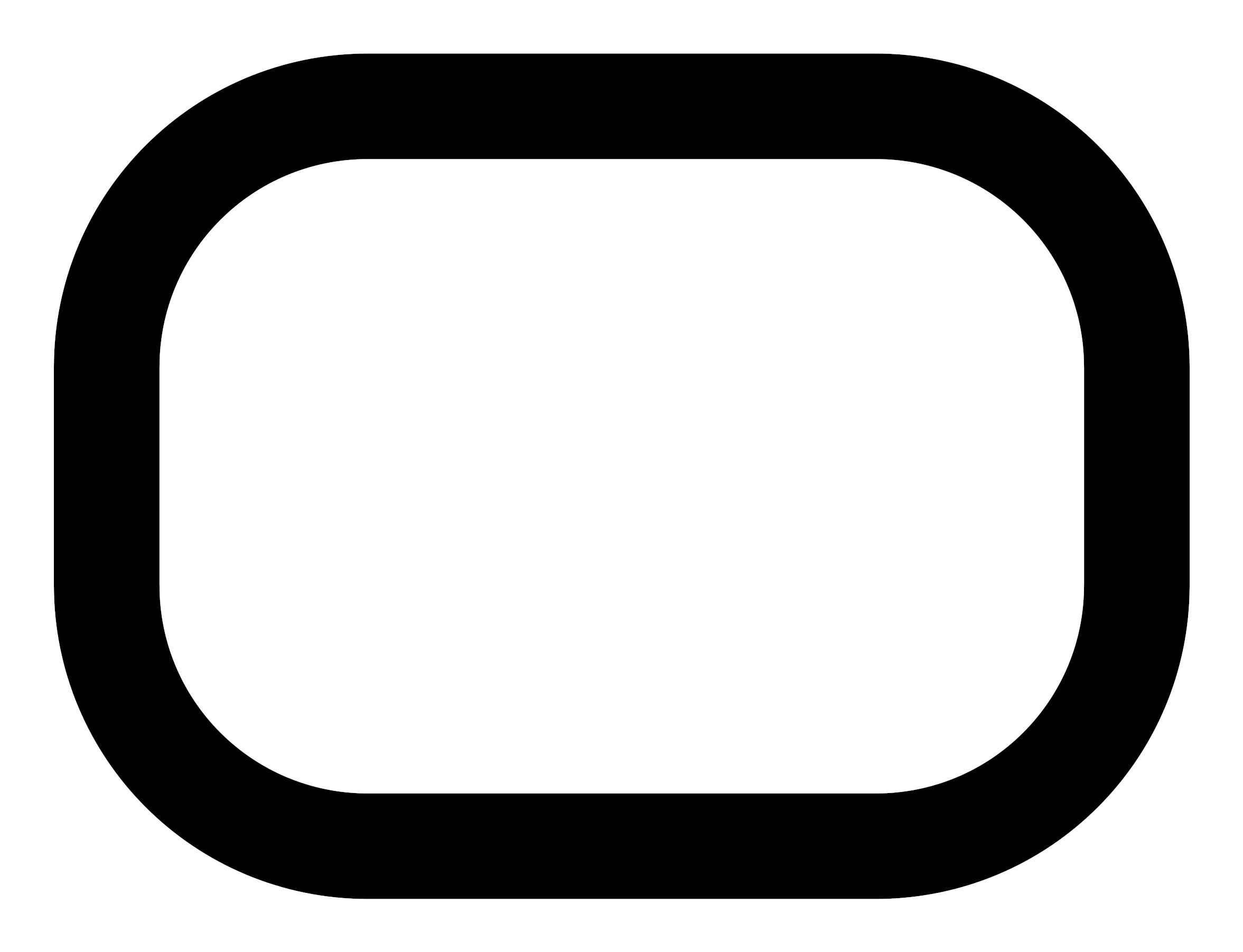 Rounded Rectangle Clip Art - Rounded Rectangle Clip Art (2400x2400)