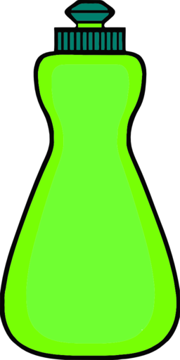 Bleach Bottle Cliparts - Bleach Bottle Cliparts (256x512)