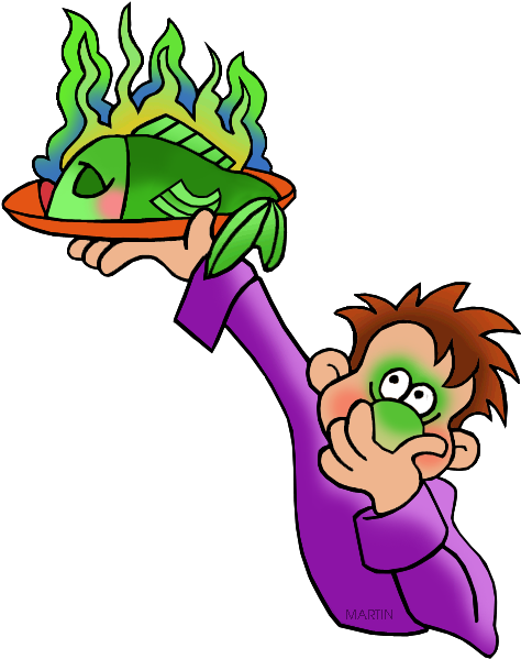 Smelly Fish Clipart 4 Clip Art Stinky - Smelly Food Clipart (534x650)
