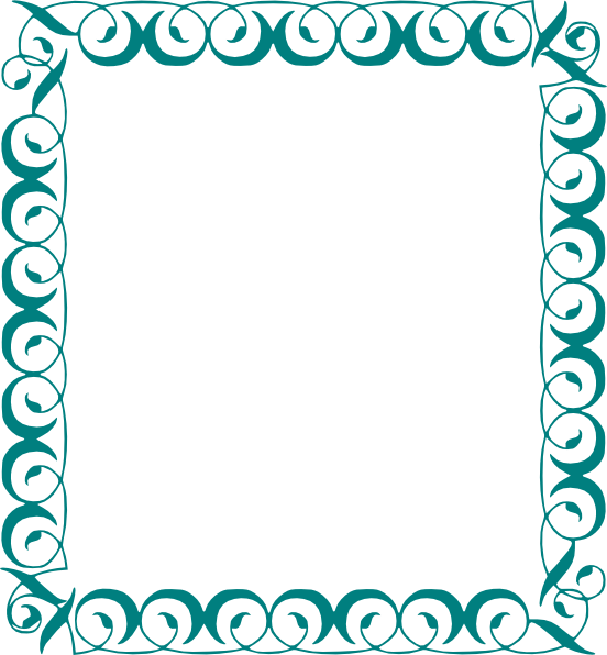 Decorative Page Borders In Word - Tooth Border Clip Art (552x596)