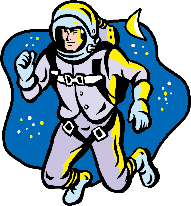 Astronaut Definition Outer Space Dictionary Clip Art - Astronaut Definition Outer Space Dictionary Clip Art (645x695)