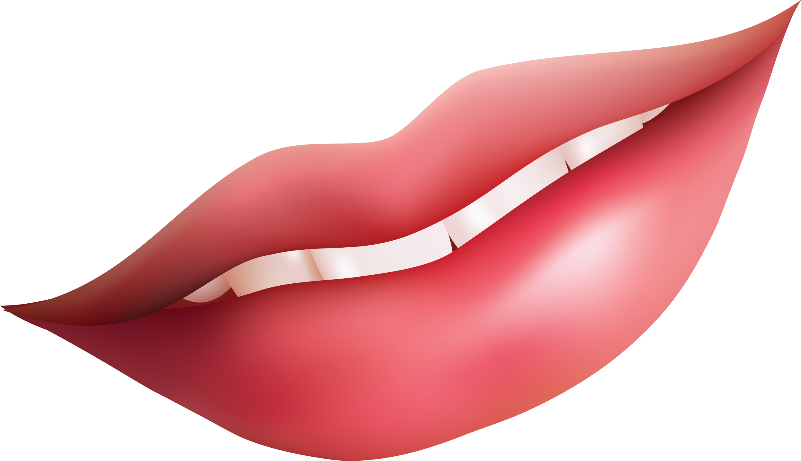 Lips Open Mouth Clipart Image - Lip Clipart Png (2755x1588)