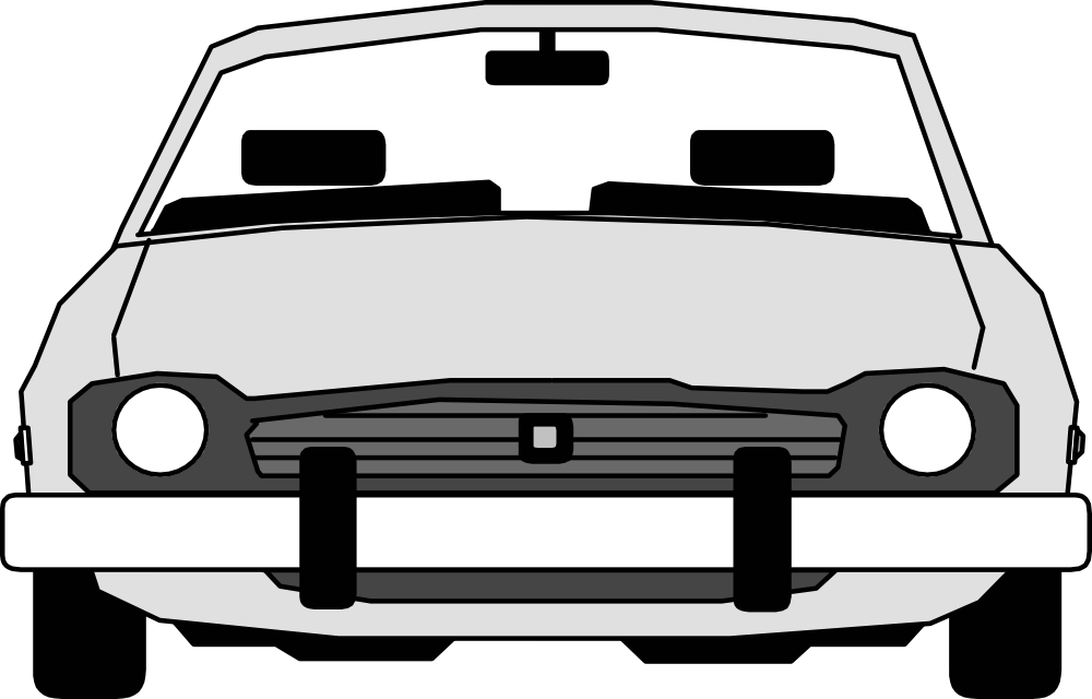 Clip Arts Related To - Car Elevation Front View (1000x640)
