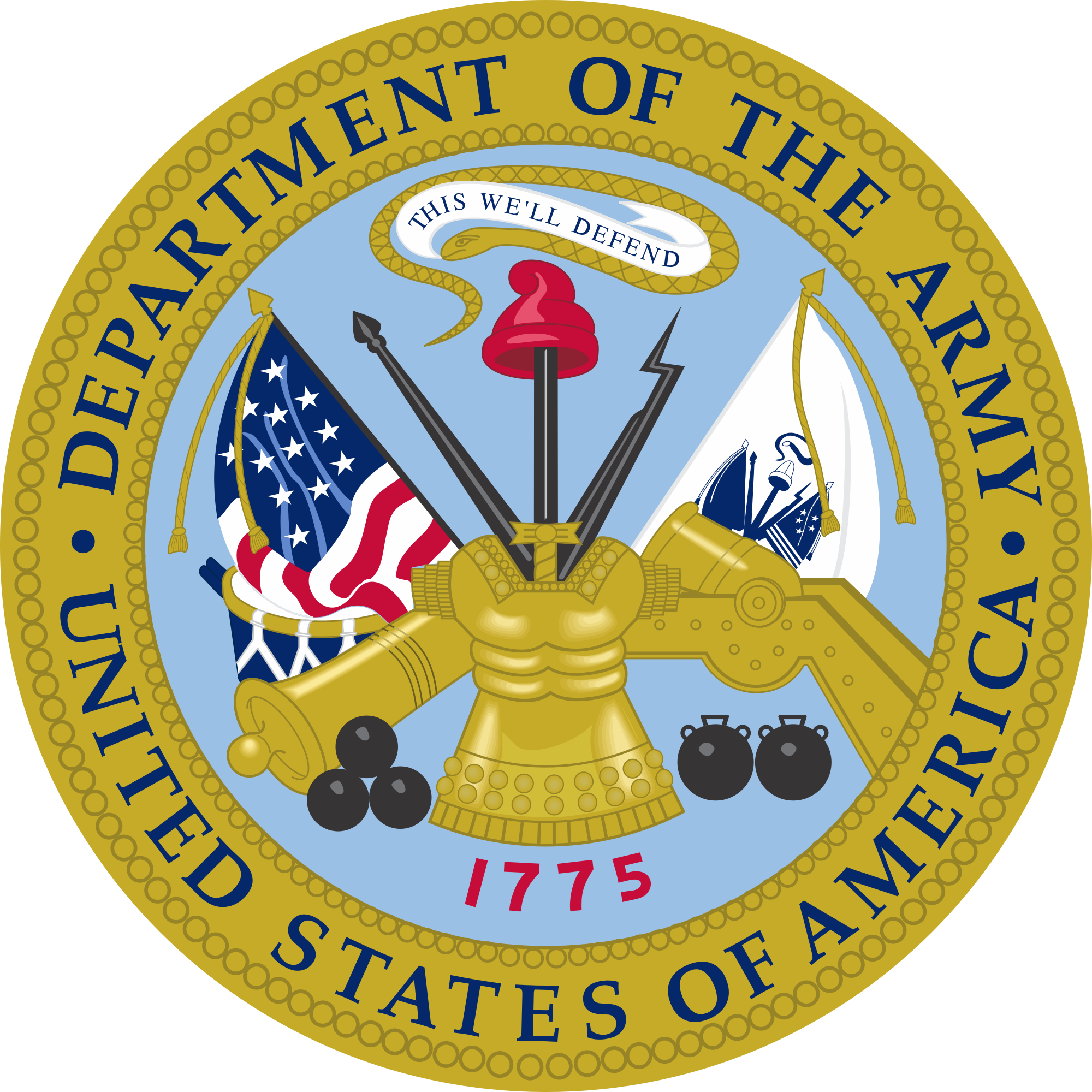 United States Army Logo Clipart - United States Army Logo Clipart (2000x2000)