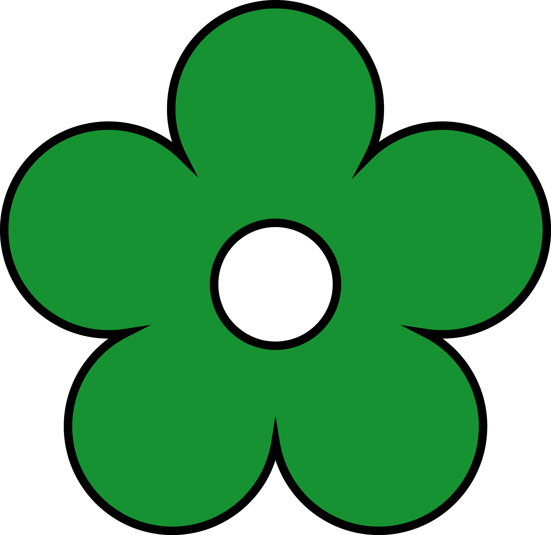 Green Flower Png Clipart - Scooby-doo (1907x1850)