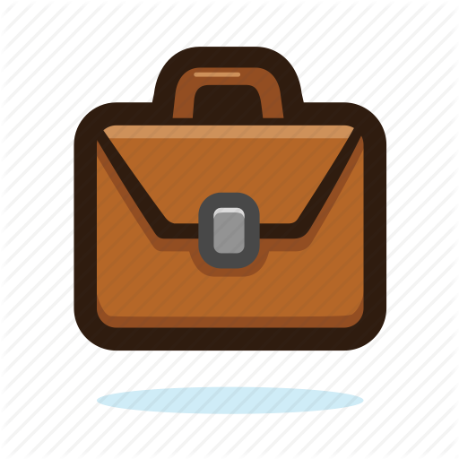 Office Clipart Suitcase - Briefcase (512x512)