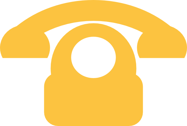 Free Yellow Telephone Cliparts, Download Free Clip - Yellow Phone Clipart (600x405)