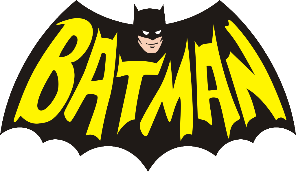 There Is 37 Batman And Robin Symbol Free Cliparts All - Batman Logo Retro (1023x595)