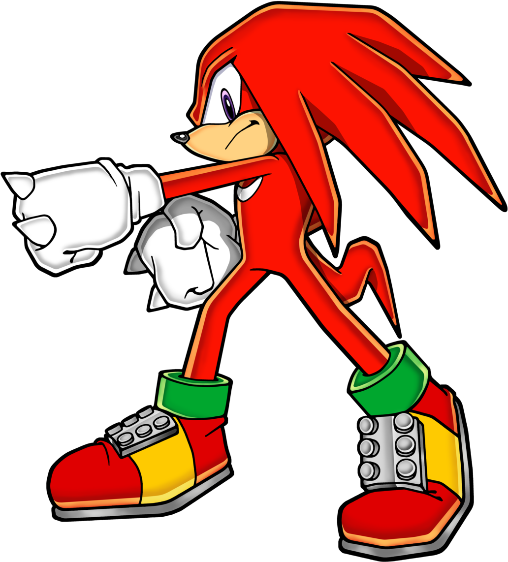 Knuckles The Echidna 2013 By Hypo-thermic - Knuckles The Echidna Pose (1280x1242)