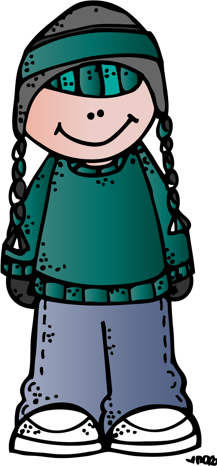 Boy 2 Cwk Melonheadz Illustrating Llc 2013 Colored - Clip Art (741x1600)