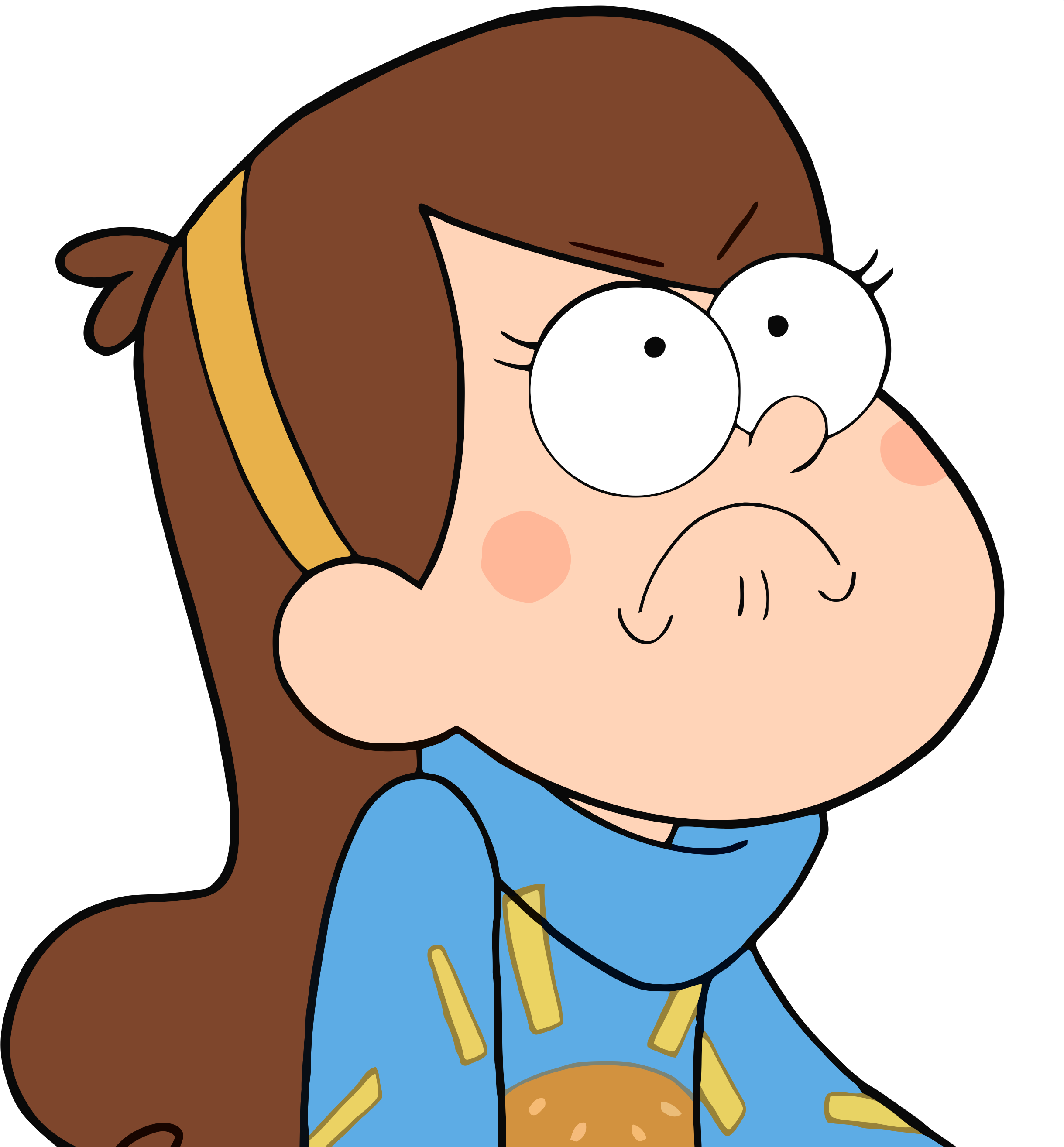 27, April 24, 2013 - Gravity Falls Mabel Transparent (2468x2628)