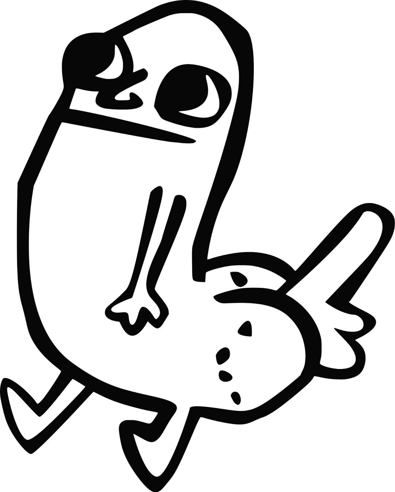 Taking The Pic - Dickbutt Png (1930x2400)