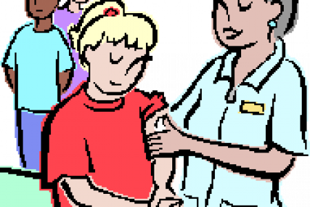Taking Care Of Nature Clipart - Immunization School (450x300)