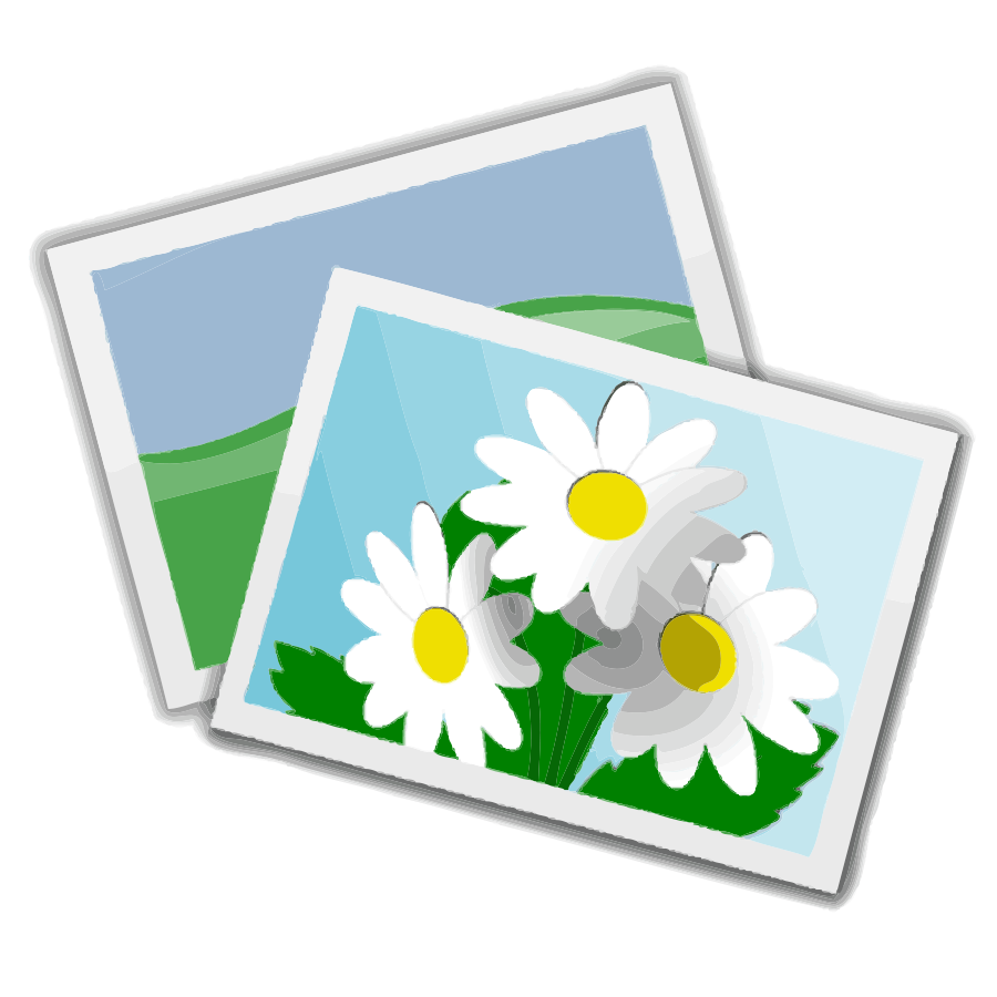 Photos With Nature Medium 600pixel Clipart, Vector - Clipart Of A Photograph (900x900)