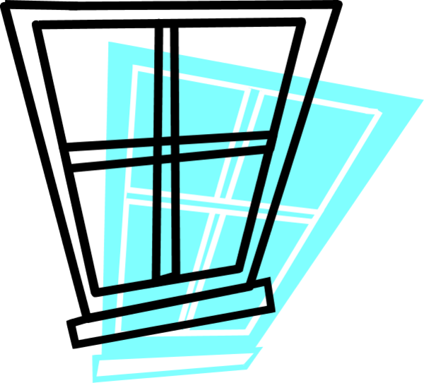 Png Window Clipart - Window Clip Art (600x543)