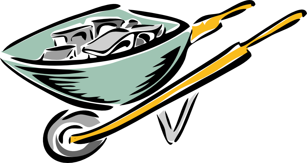 We're Lazy - Carrinho De Mão Desenho (1410x750)