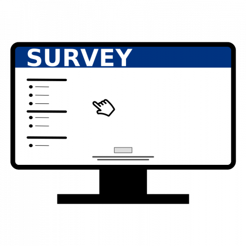 Clipart Info - Online Survey Icon (500x500)