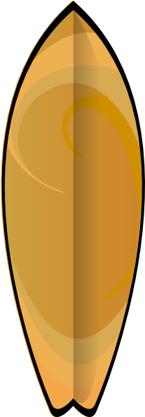 Surfboard Light Clip Art At Clipart Library - Surf Table Vector Png (480x596)