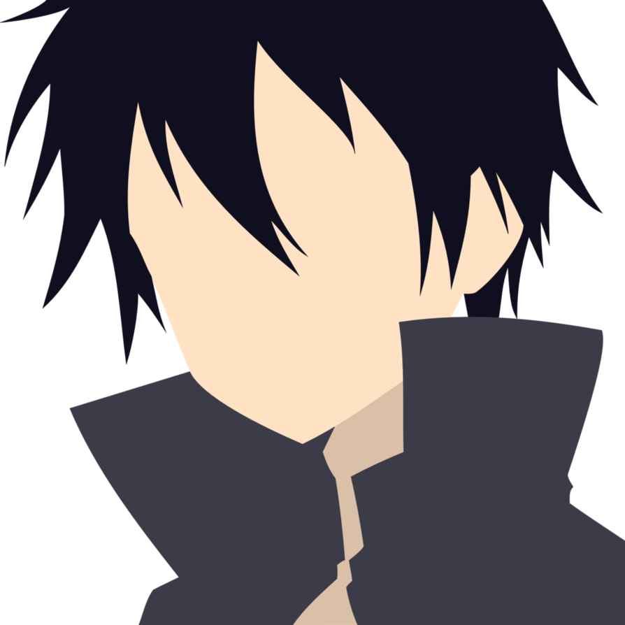 Sword Art Online Kirito Vector - Sword Art Online Vector (894x894)