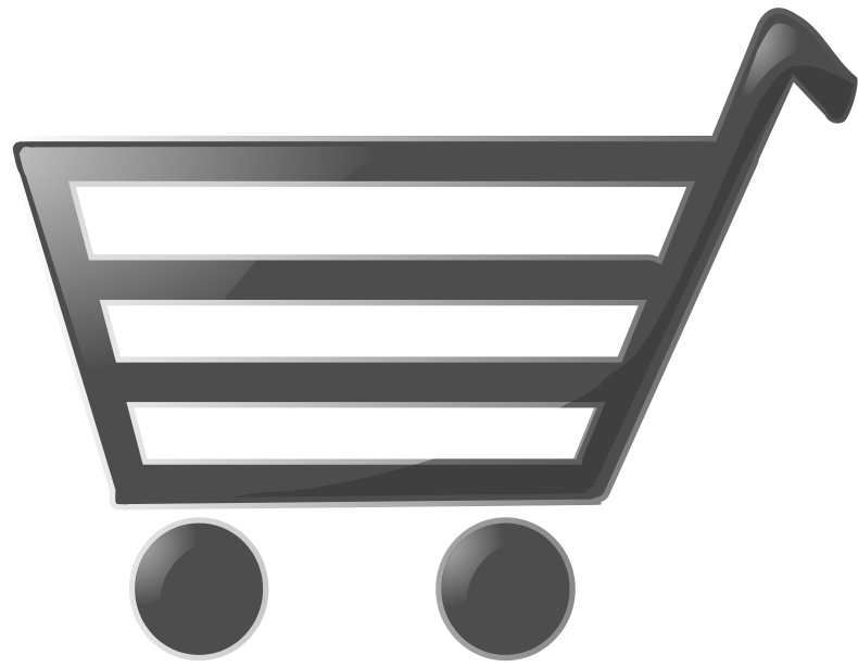 Boutique Shopping Bag Clipart, Vector Clip Art Online, - Shopping Cart Vector (900x687)