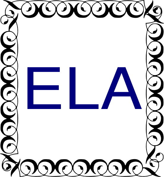 Ela Clip Art At Clker - Green Borders (552x596)