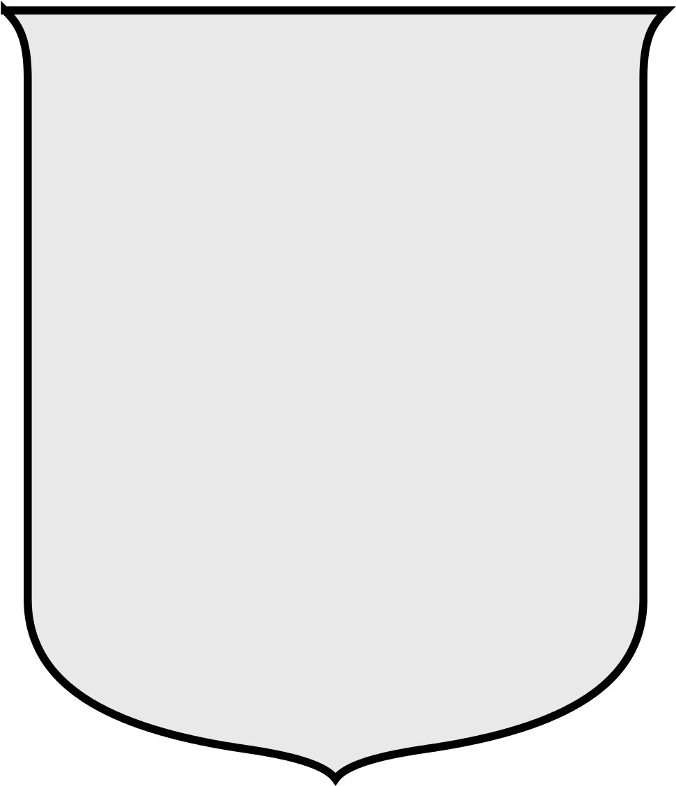 English Shield Clipart - Illustration (1000x1154)