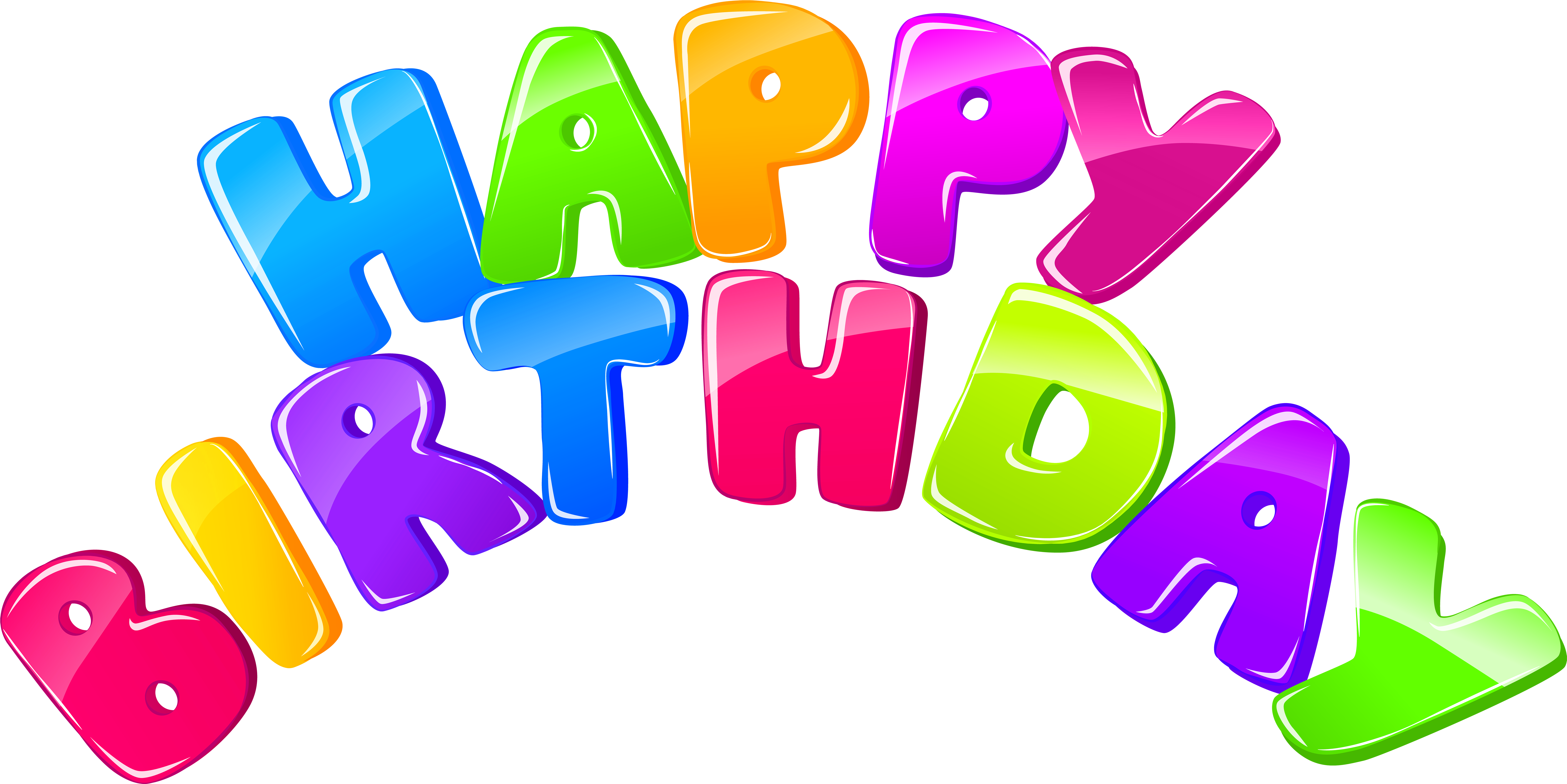 Happy Birthday Png Clip Art Imageu200b Gallery Yopriceville - Happy Birthday Png Background (8000x4003)