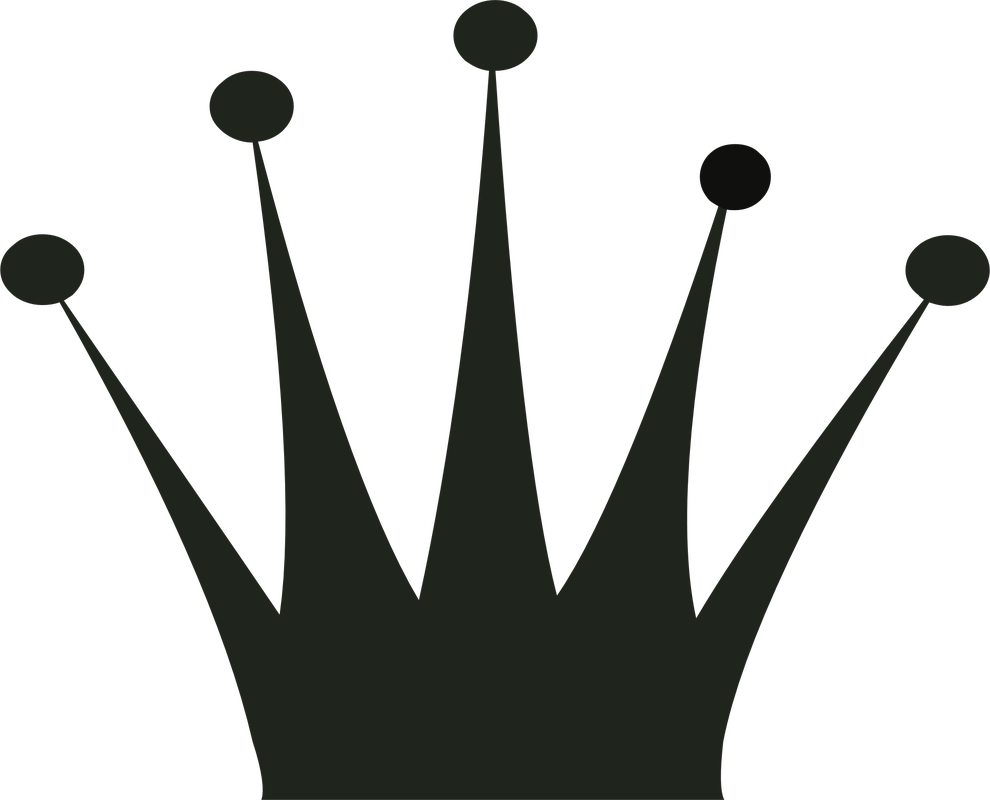 Picture - Crown Stencil Png (1280x1033)