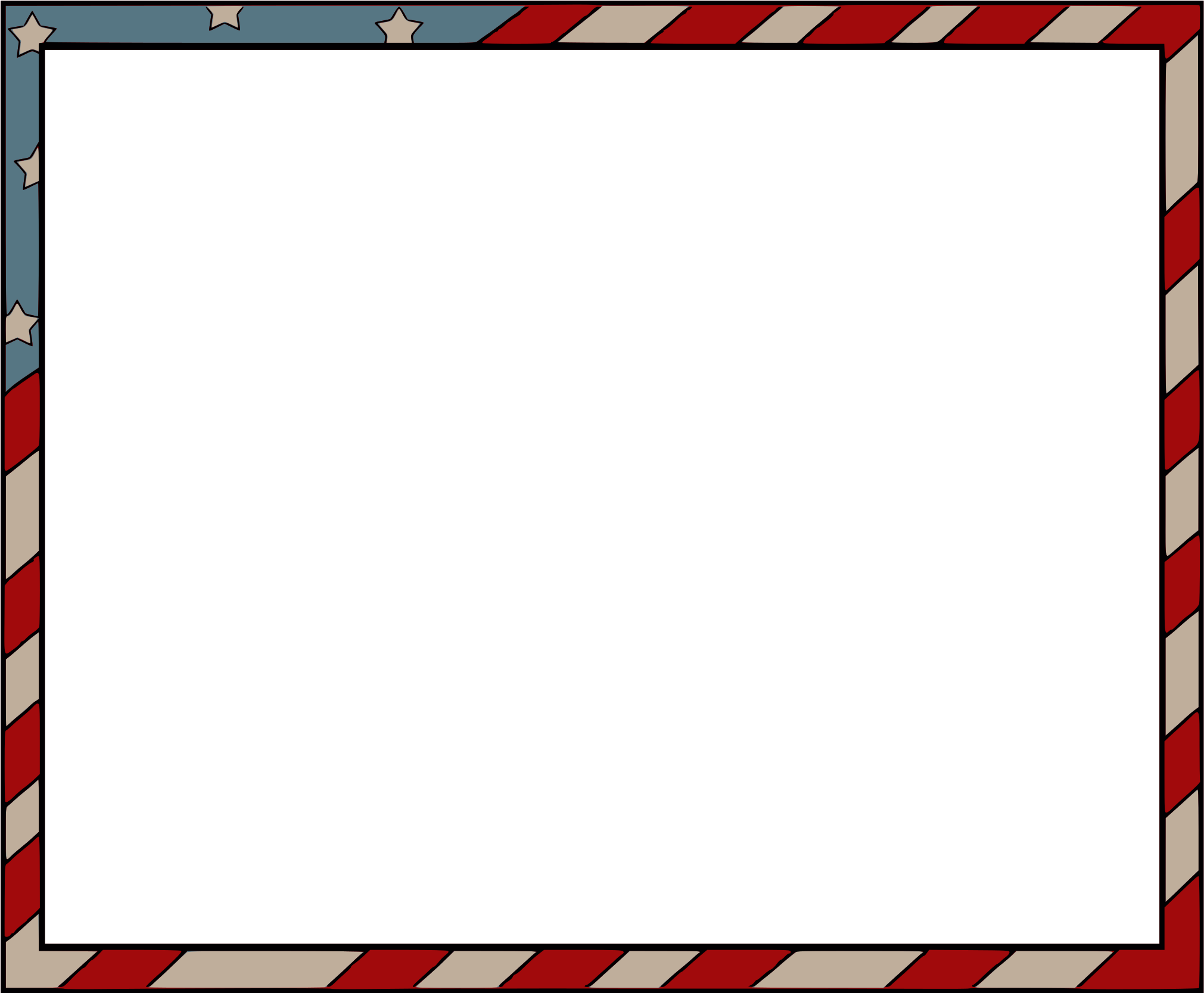 Big Image - American Flag Power Point Background (2400x1980)