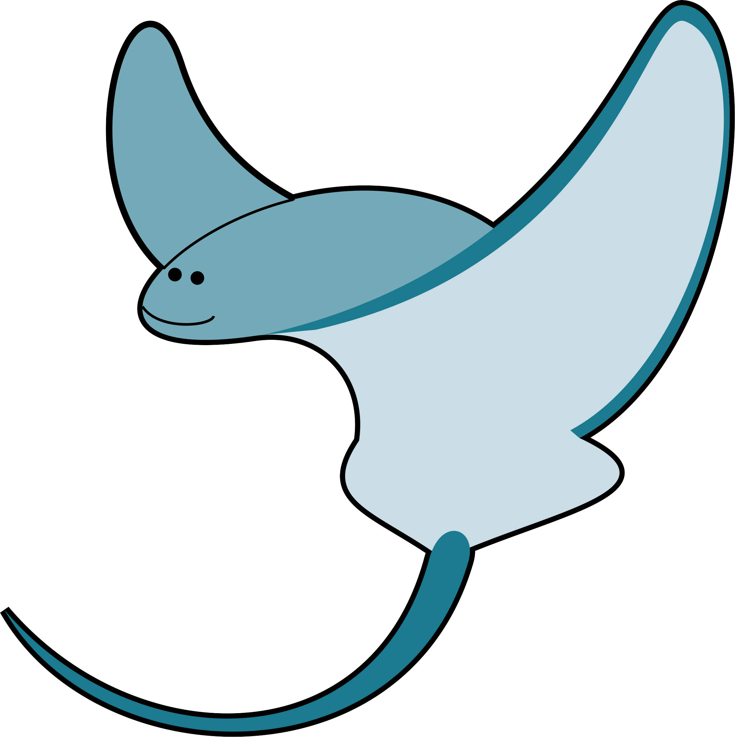 Sea Animals Cute Clip Art Freebies - Sea Animals Cute Clip Art Freebies (2342x2349)