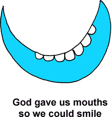 God Gave Us Smiles - We Could Smile (383x400)
