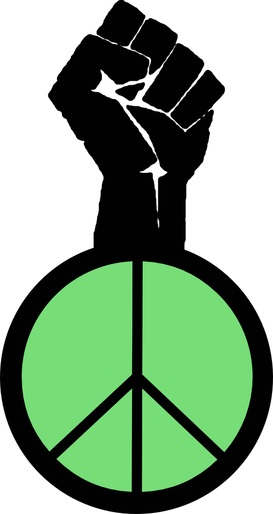 Svg Peacesymbol - Org - Symbols For Cesar Chavez (555x1044)