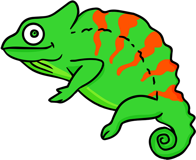 Chameleon Clipart - Chameleon Clip Art (700x567)