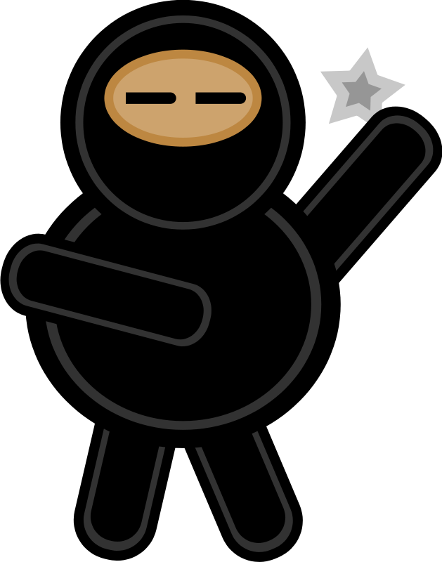 Ninja Clip Art - Clipart Ninjas (629x800)