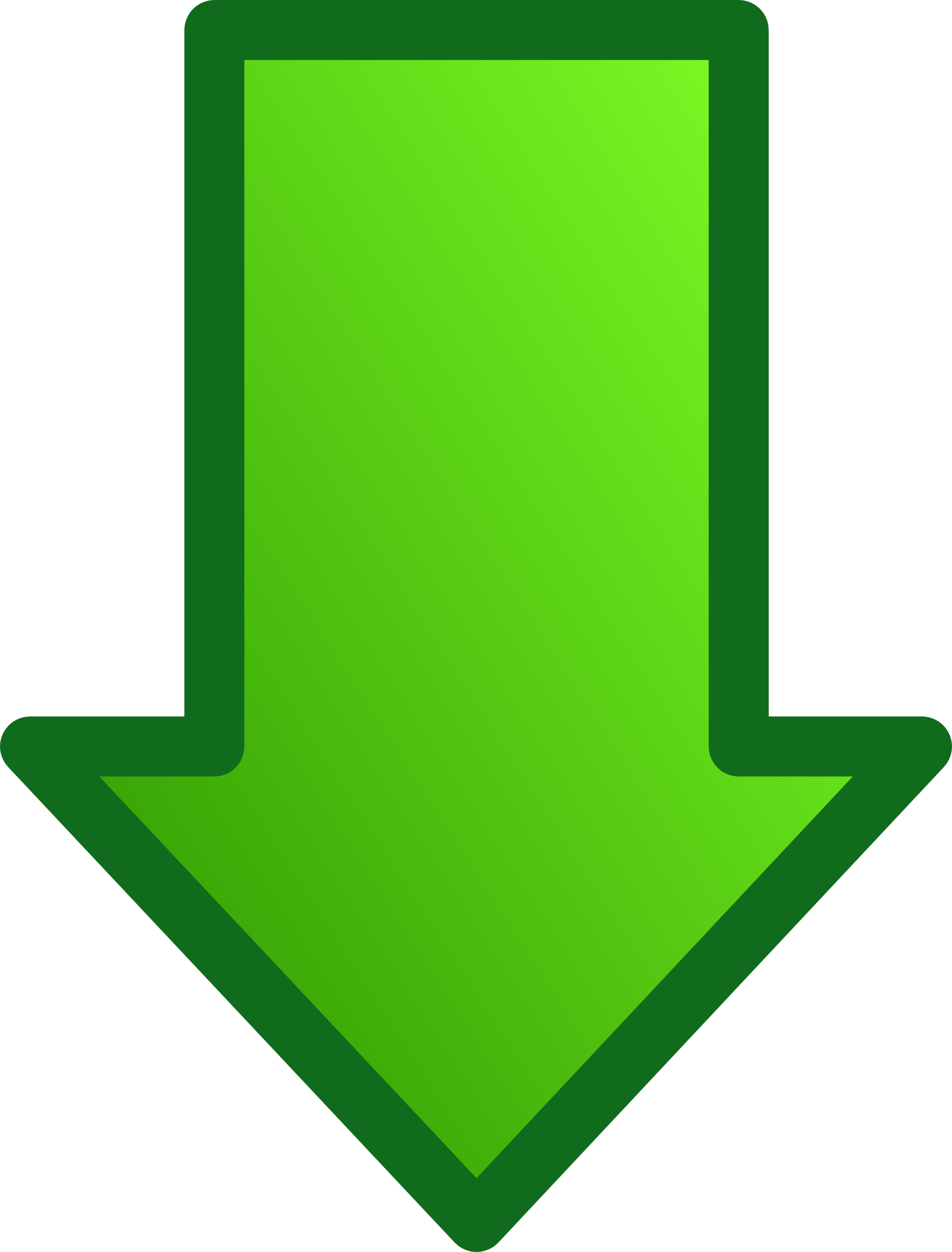 Arrows Png - Clipart Library - Green Down Arrow Png (1979x2602)